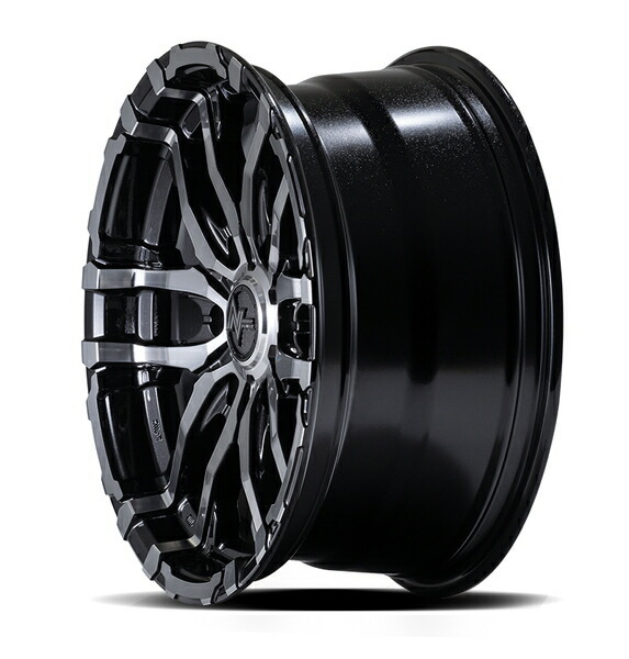 MID ナイトロパワー M26クロスファング 1本 ホイール ジムニー【16×5.5J 5-139 INSET20 バレルブラック】23系 NITRO POWER CROSS FANG_画像5