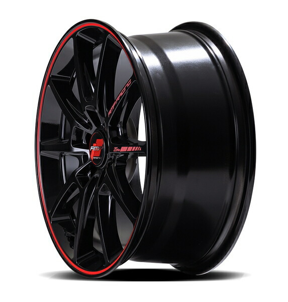 MID RMPレーシング R25プラス 1本販売 ホイール プリウスα【18×8J 5-114 INSET45 シルバー】40系 RMP RACING Plus アルミホイール 1枚_画像7