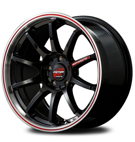 MID RMPレーシング R10 1本販売 ホイール CR-V【17×7J 5-114 INSET48 シルバー】RE3/RE4 RMP RACING アルミホイール 1枚 単品_画像10