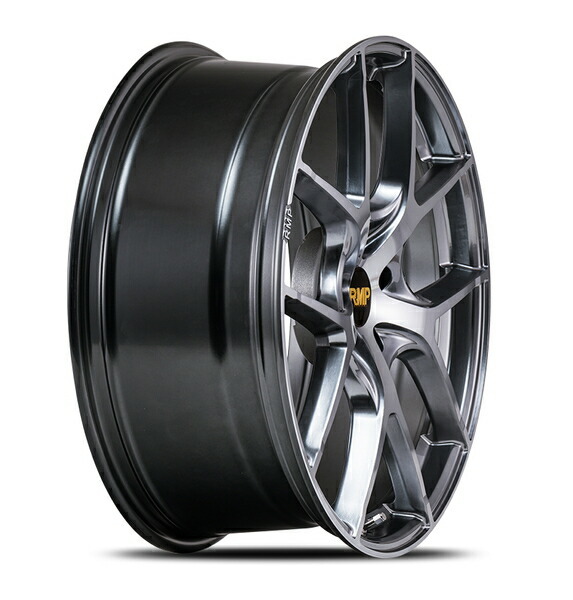 MID RMP 025F リッチノワール 4本セット ホイール プラウディア【17×7J 5-114 INSET40】51系 Rich Noir アルミホイール 4枚 1台分_画像8