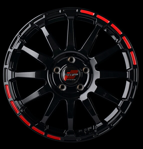 MID RMPレーシング GR12 4本セット ホイール ジューク【17×7J 5-114 INSET48】15系 RMP RACING アルミホイール 4枚 1台分_画像8