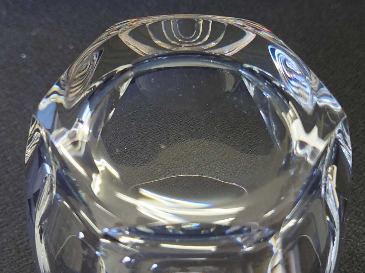 即決 ホヤ(HOYA)高級クリスタルグラス「6面Qカットロックグラス 即決 ホヤ(HOYA)高級クリスタルグラス「6面Qカットロックグラス