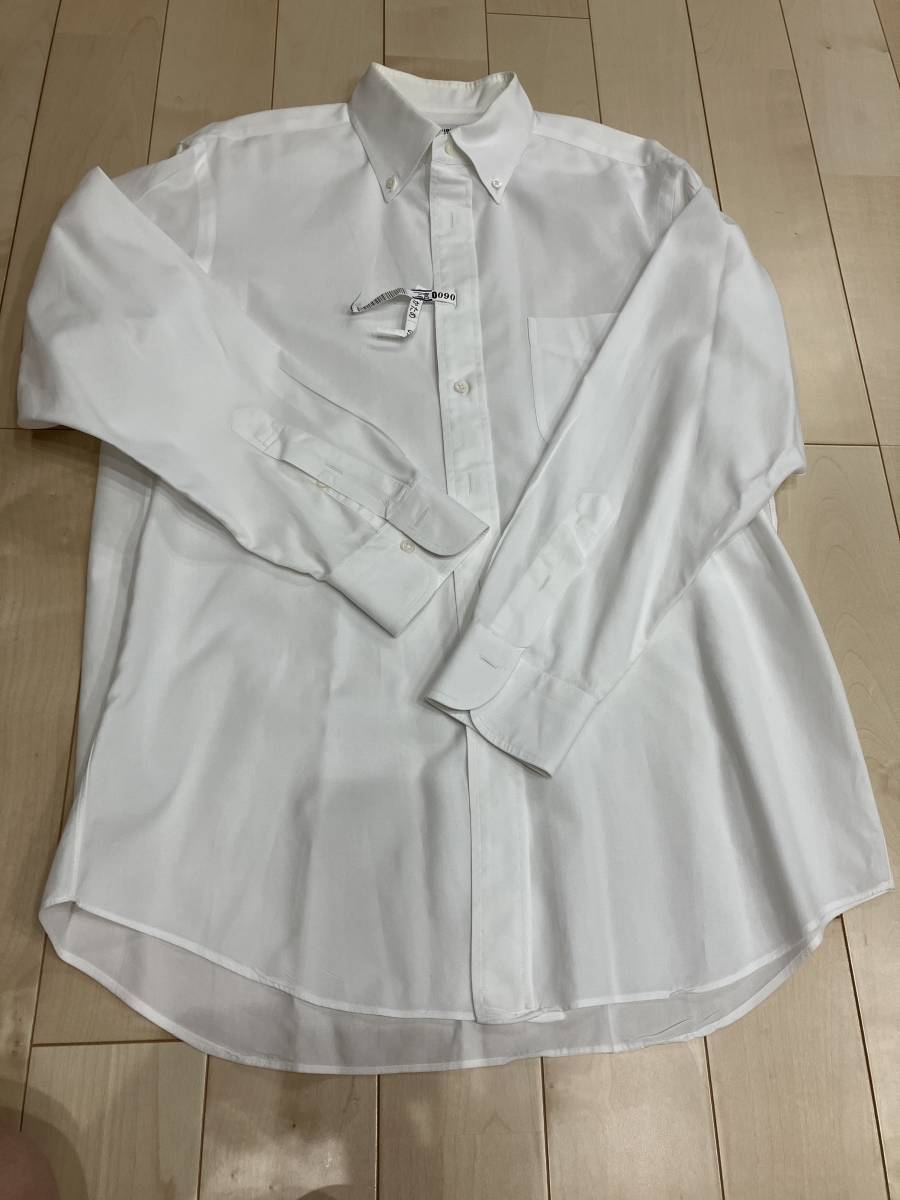 ★Maker's Shirt 鎌倉シャツ★size 42-84★白 ホワイト★ボタンダウン★クリーニング済★090_画像1