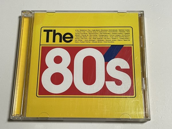 国内盤2枚組CD『ザ・エイティーズ The 80's』解説 歌詞 対訳つき 80年代洋楽ヒット曲 全39曲収録 マドンナ カルチャークラブ チャカカーン_画像1