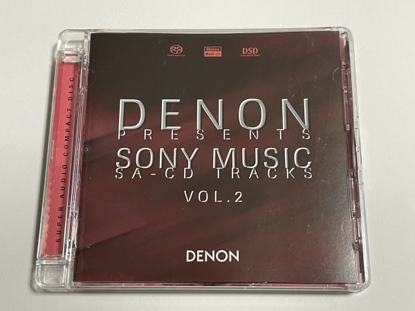 非売品SA-CD『DENON Presents SONY MUSIC SA-CD TRACKS Vol. 2』DNS-2 オーディオチェックCD_画像1