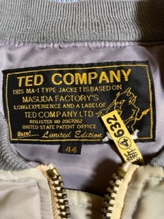 TEDMAN'S　テッドマン　MA-１　フライトジャケット　ビンテージ感　ビックサイズ　大きいサイズ　44インチ_画像10