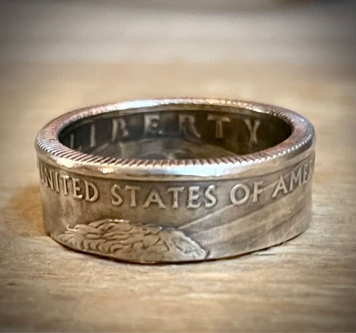 2022年 quarter dollar coin ring