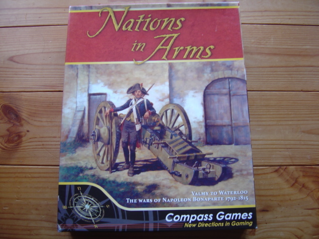 Commpass　Games　Nations　in　Arms　1792-1815　ナポレオン戦争　　未カット未使用　ルール和訳付　着払発送