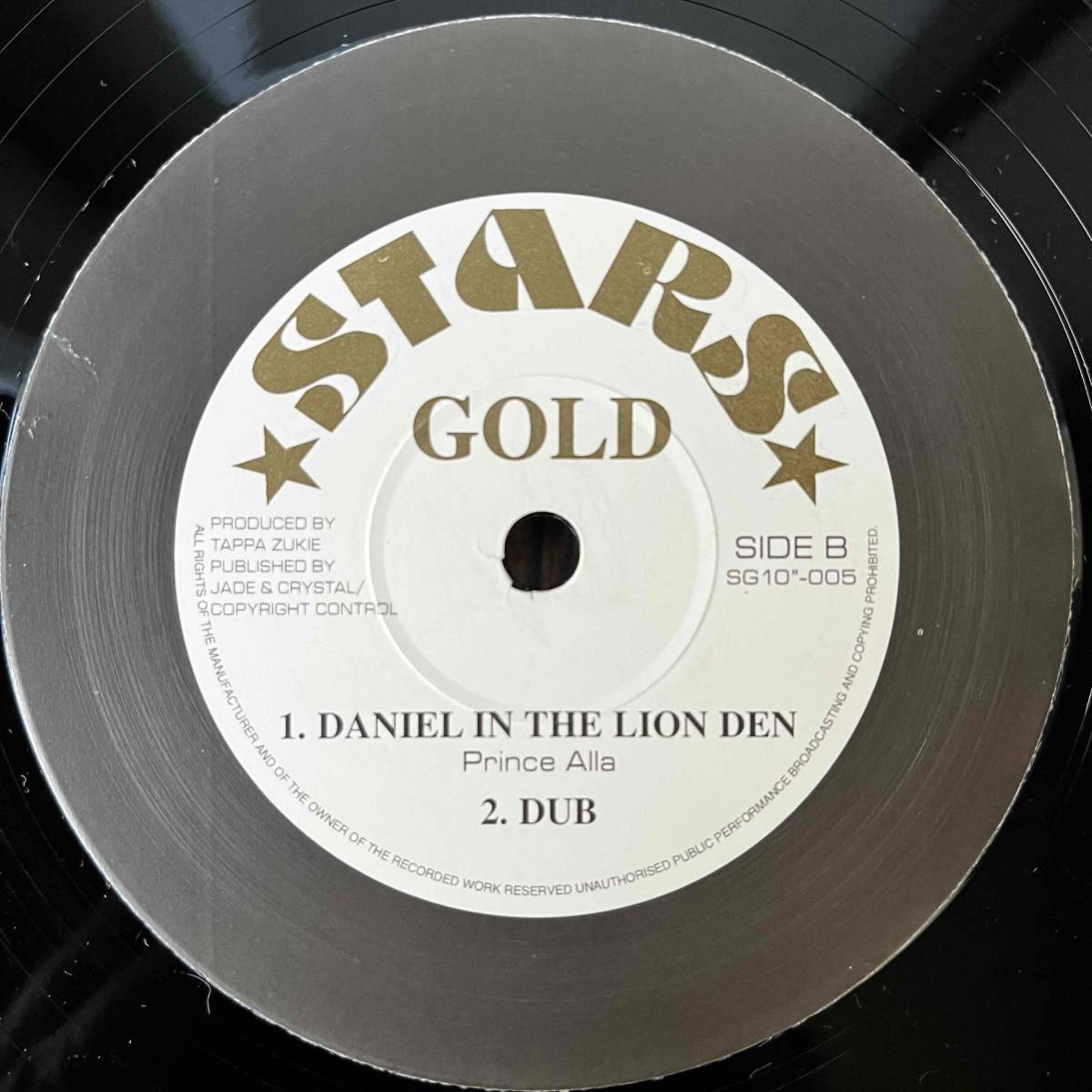 ★美盤！1976/鉄板/代表曲！Freedom Blues【Tappa Zukie* (Tapper Zukie)/MPLA/Prince Alla/Daniel In The Lion Den】10inch Stars Gold UK_画像2