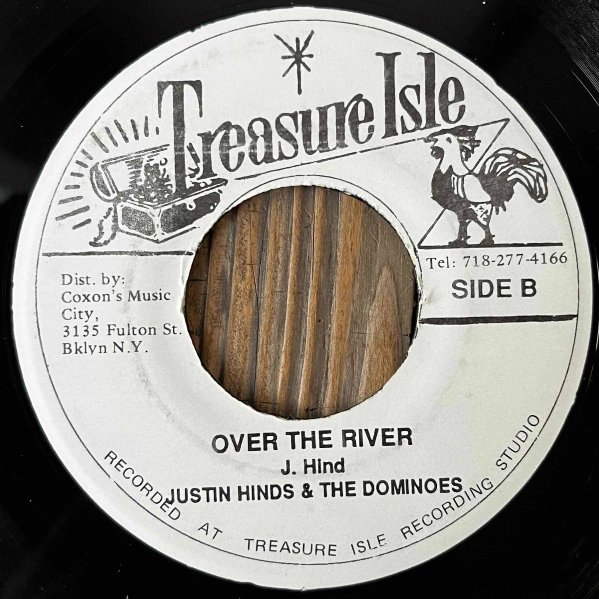 * листовая сталь / шедевр![Baba Brooks - River Bank (Part 2) / Justin Hinds & The Dominoes - Over The River]7inch Treasure Isle US Reissue