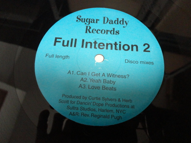 Full Intention Can I Get A Witness? オリジナル原盤 12EP アップリフト DEEP HOUSE Yeah Baby / Love Beats / Tell Me 収録　視聴_画像1