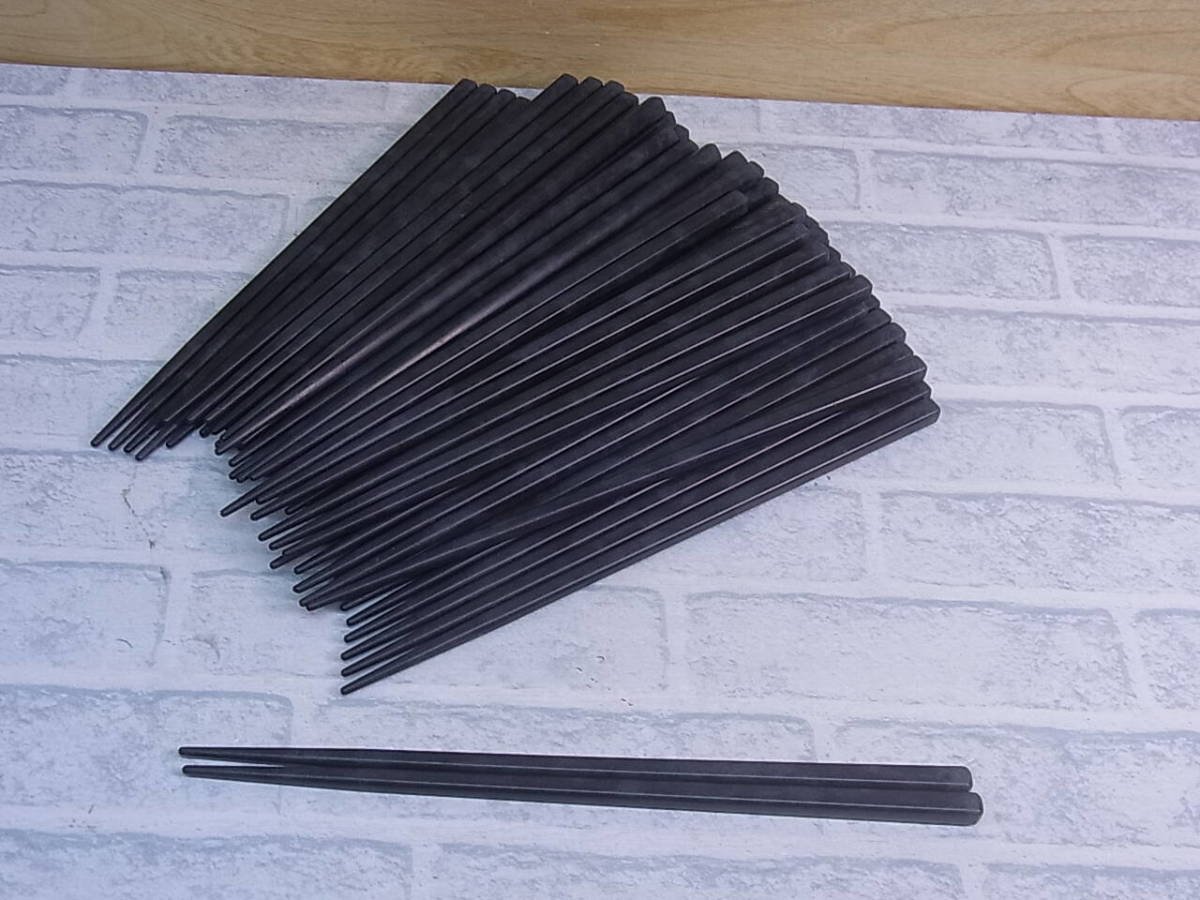 *L/610* business use chopsticks *30 serving tray set * plastic * length 21cm* secondhand goods 