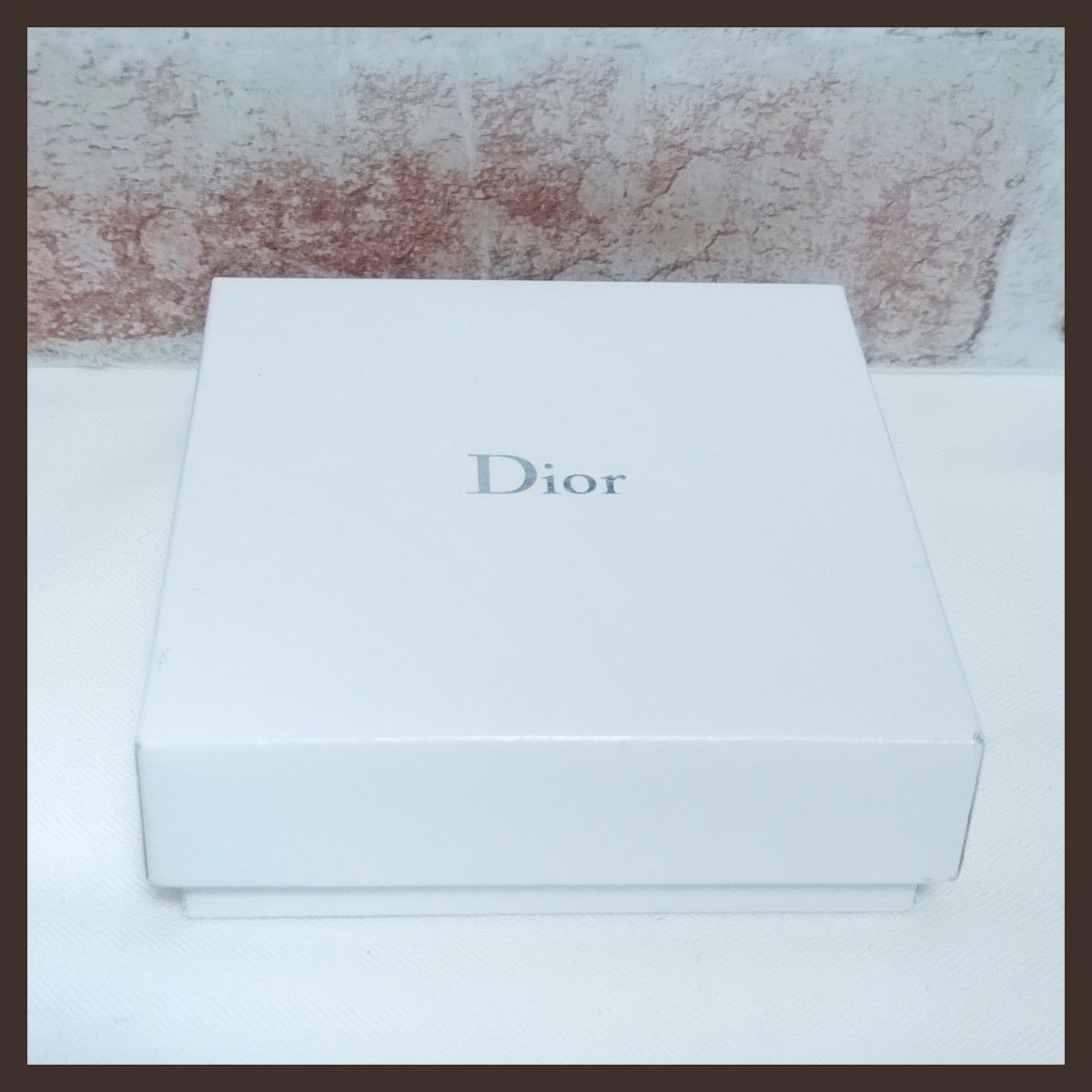 Dior　クロスラインデザイン イヤリング　ラインストーン　ゴールド　箱付　美品