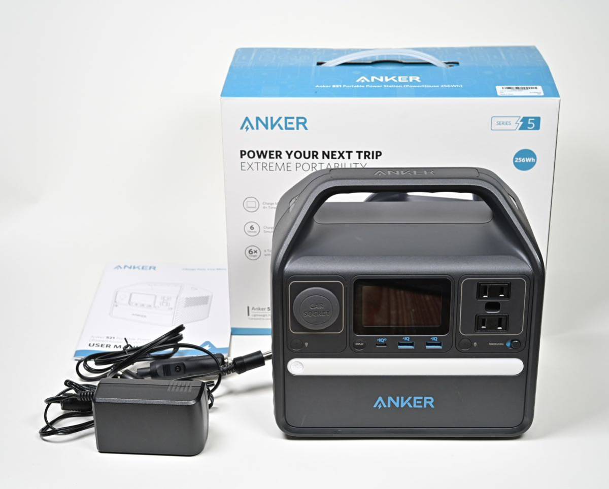 セール特価 521 アンカー ポータブル電源 ANKER Portable 中古 (256Wh