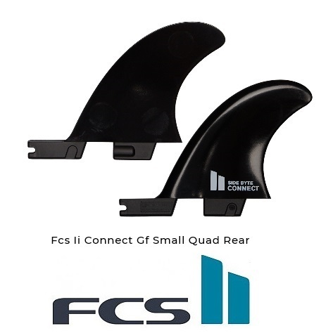送料無料▲Fcs II Connect Gf Small Quad Rear Black (新品)_画像1