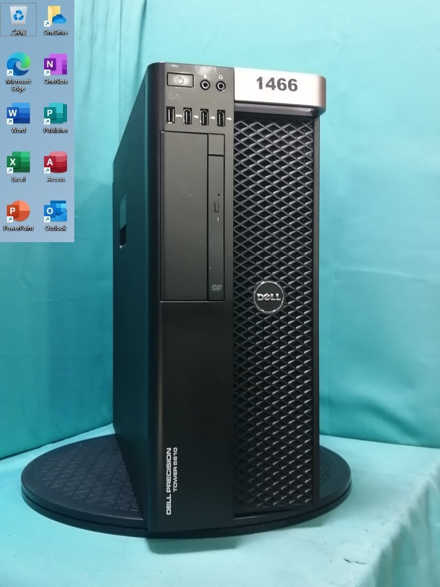 新着商品 初期保証 オフィス付 A-1466 T5810 DELL Win11 WiFi DVD