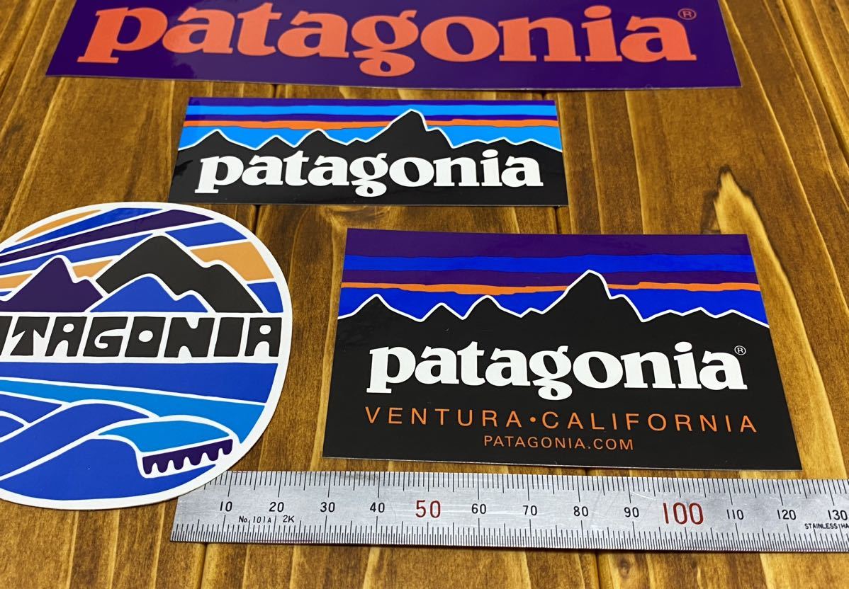 patagonia パタゴニア ステッカー 4枚セット 未使用品 ノースフェイス USA レア柄 パタゴニア ダナー OR MSR EPI _画像4