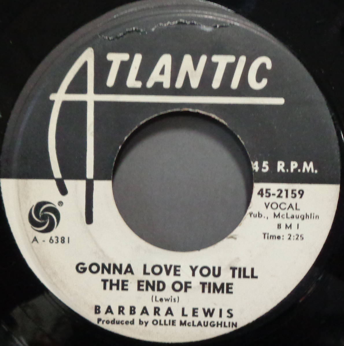【SOUL 45】BARBARA LEWIS - GONNA LOVE YOU TILL THE END OF TIME / MY MAMA TOLD ME (s231024043)_画像1