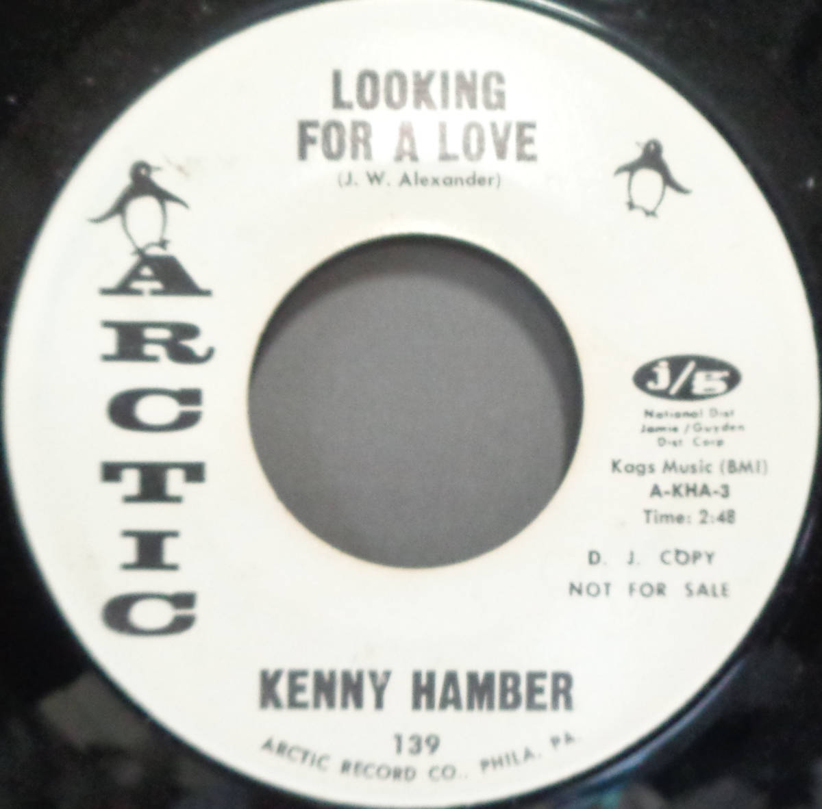 【SOUL 45】KENNY HAMBER - LOOKING FOR A LOVE (s231009024)_画像1