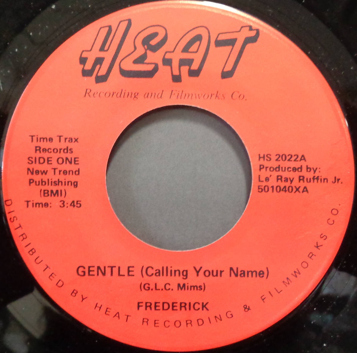 【SOUL 45】FREDERICK - GENTLE (CALLING YOUR NAME) / MOVE ON (s231022024)_画像1