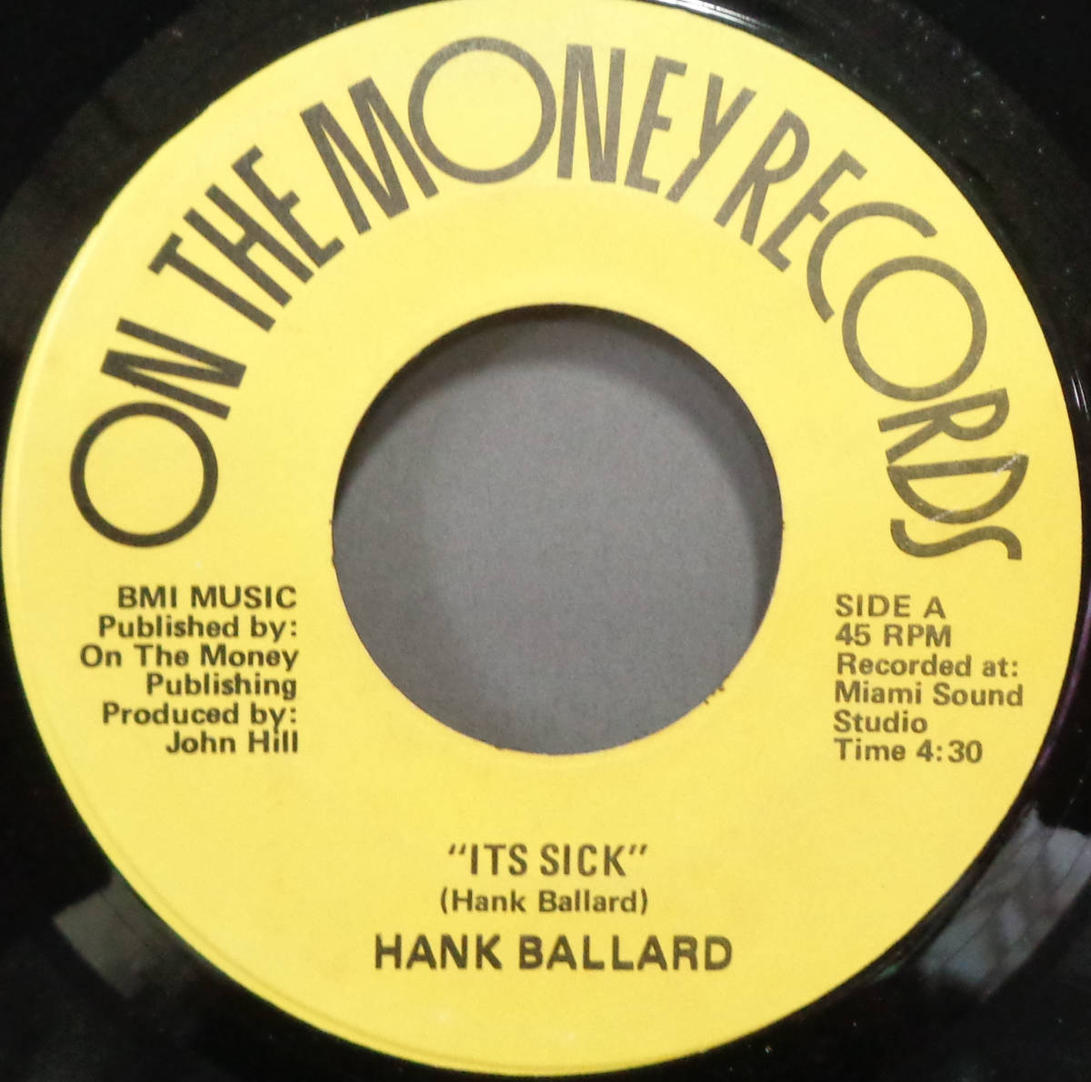【SOUL 45】HANK BALLARD - ITS SICK / WHAT IT IS (s231010014)_画像1