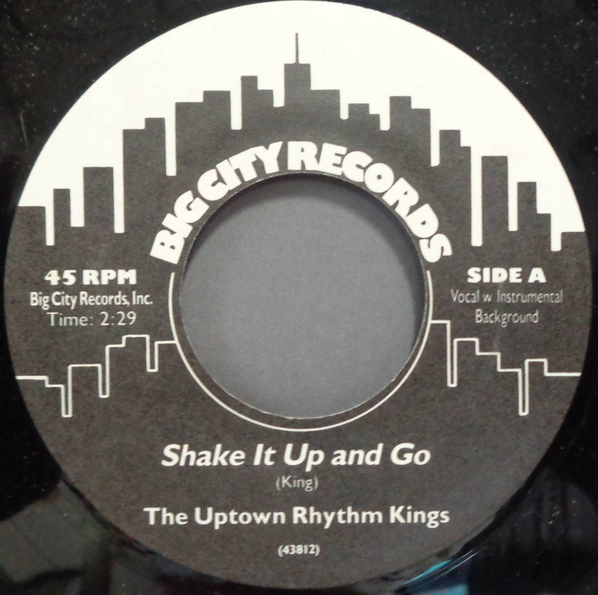 【SOUL 45】UPTOWN RHYTHM KINGS - SHAKE IT UP AND GO / DOWN BOY DOWN (s231009039)_画像1