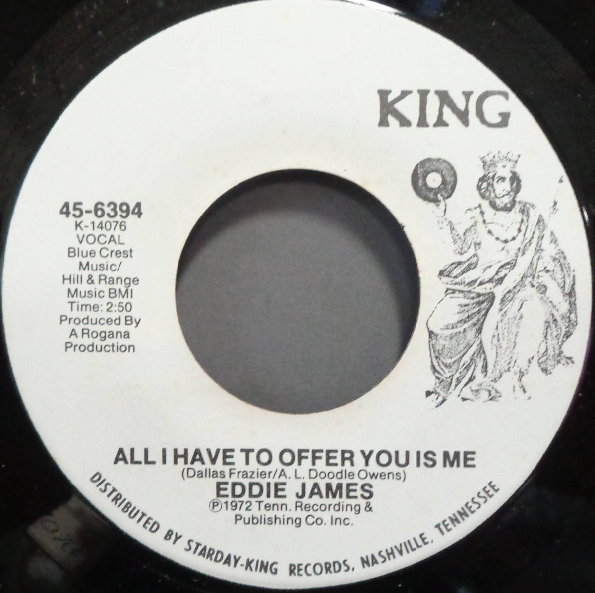 【SOUL 45】EDDIE JAMES - ALL I HAVE TO OFFER YOU IS ME / REAP WHAT YOU SOW (s231028025)_画像1