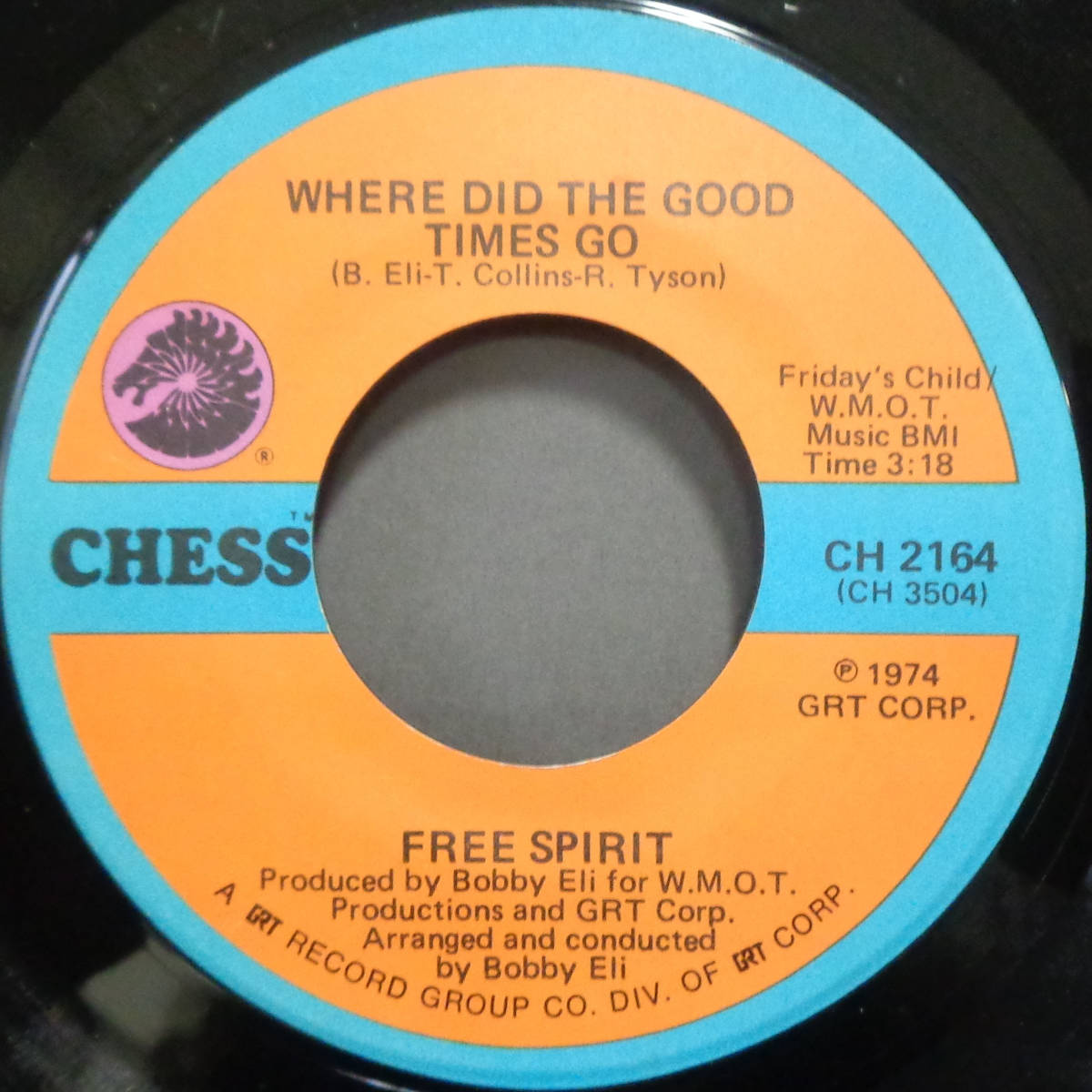 【SOUL 45】FREE SPIRIT - WHERE DID THE GOOD TIMES GO / MISTER FIXIT MAN (s231021010)_画像1