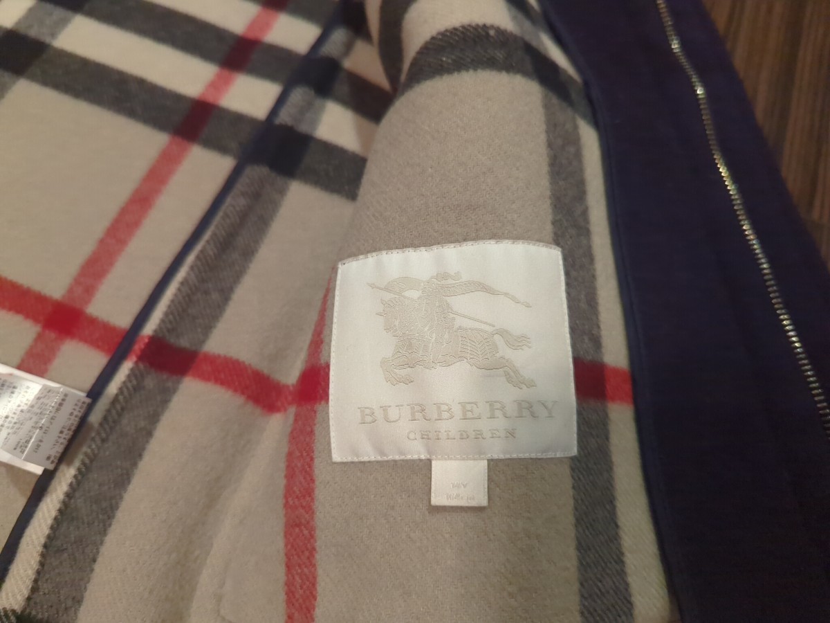 ★BURBERRY CHILDREN★バーバリーチルドレン　チェック　ダッフル　コート_画像6