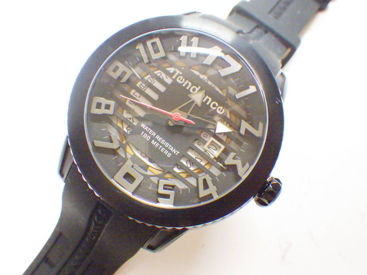 TENDENCEテンデンス ドーム クオーツ腕時計 TY013002 #613