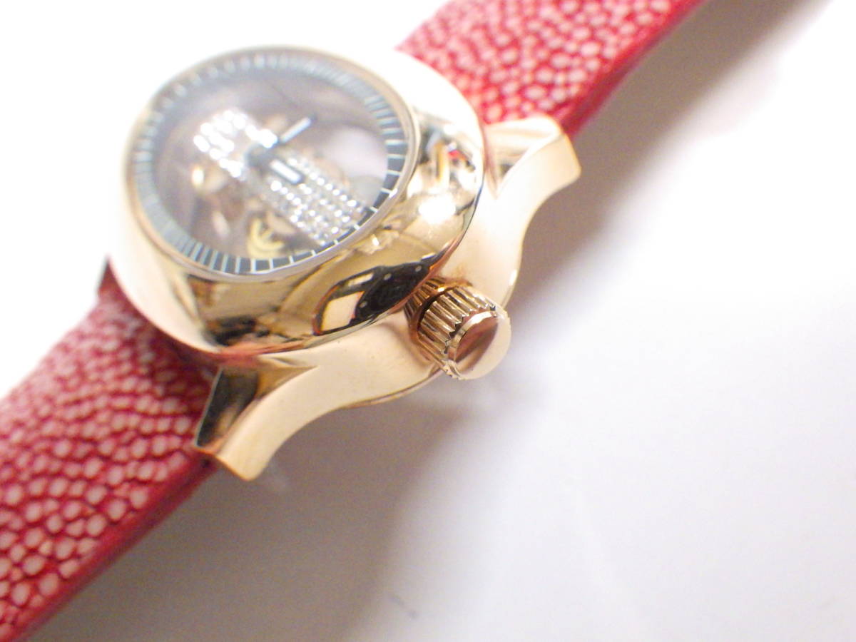 Folli Follieフォリフォリ 手巻き ピュアリティ 腕時計 WF1B016SSK-RE #154_画像5