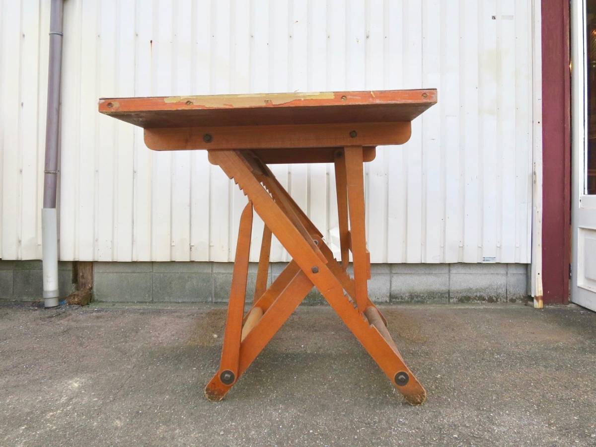 ヤフオク ビンテージ ウッドドラフティングデスク 作業台 ヤフオク ビンテージ ウッドドラフティングデスク 作業台