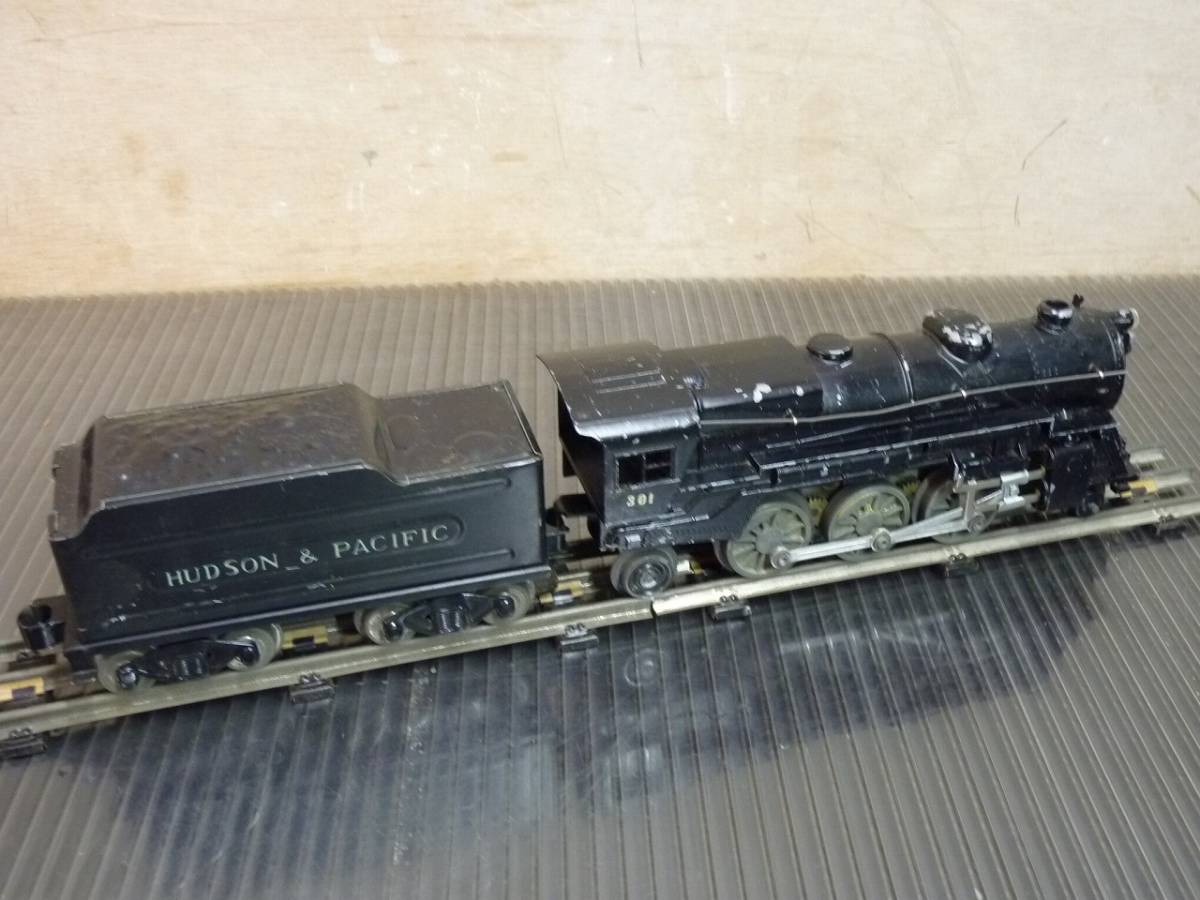 大量入荷 蒸気機関車301 Oゲージ 金属製 HUDSON&PACIFIC 鉄道模型 O