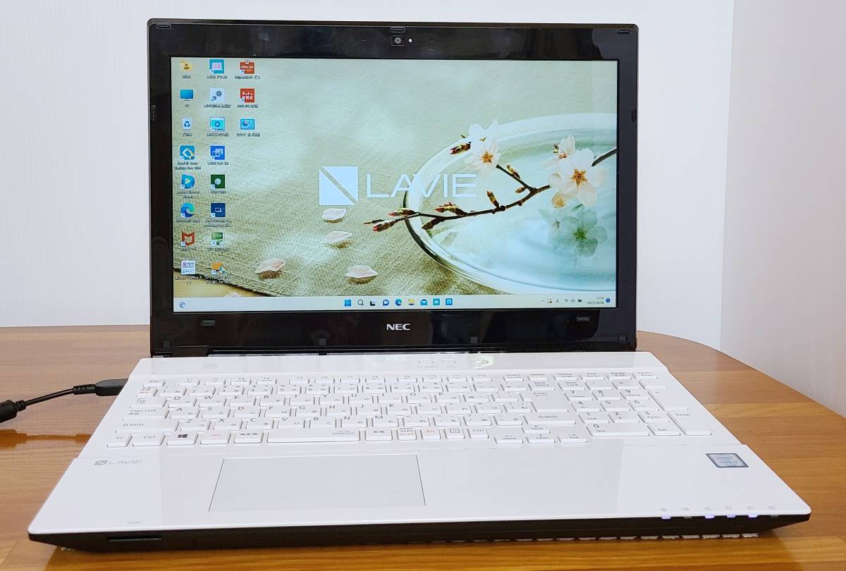 超目玉枠】 美品Win11 LAVIE NS350H/i3/8G/SSD512G/BD/WLAN/カメラ 15