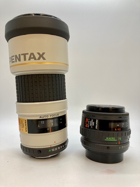 A4765 美品3点★PENTAX SFX AF 一眼レフカメラ SMC PENTAX-F 1:4.5 300mm ED IF ■ SMC PENTAX-F ZOOM 1:3.5-4.5 35-70mm★中古品 使用品_画像5