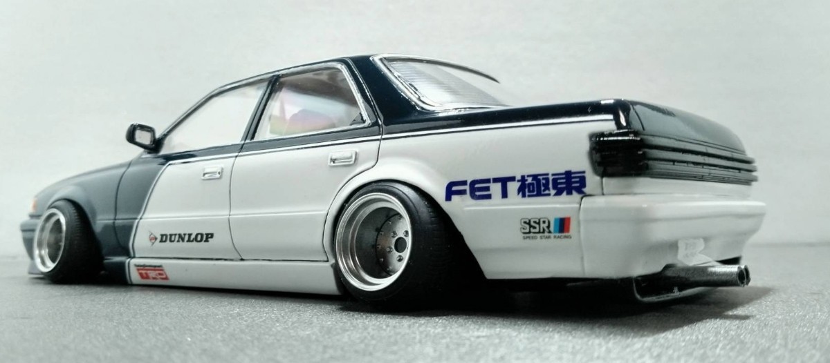 フジミ製1/24スケール81クレスタ完成品.旧車.街道レーサー.福岡 フジミ製1/24スケール81クレスタ完成品.旧車.街道レーサー.福岡