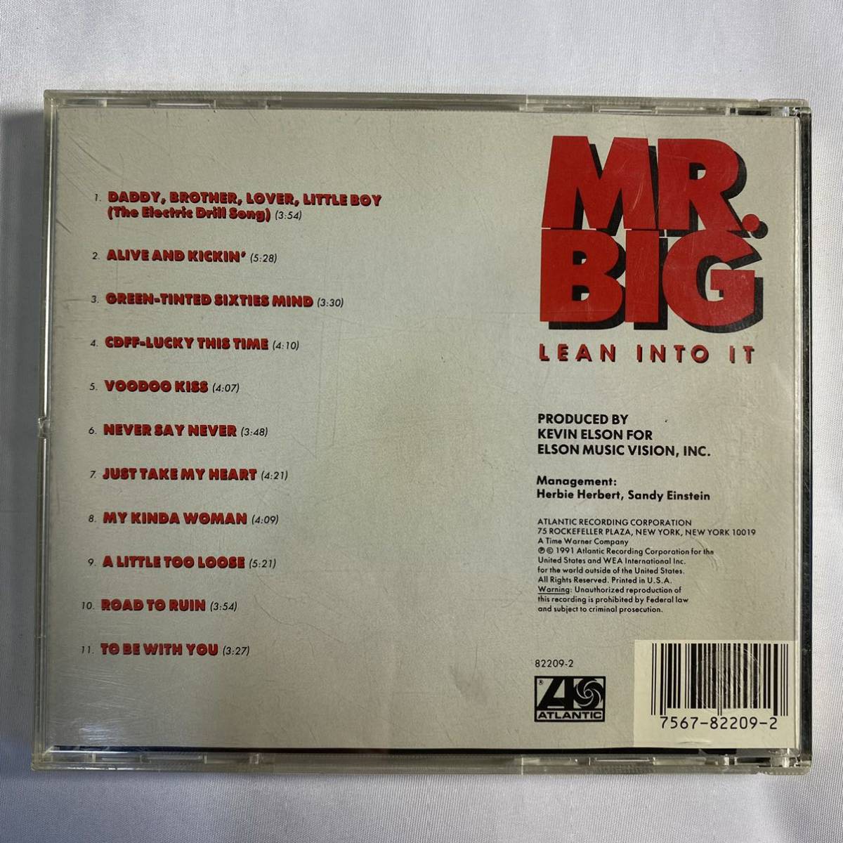 MR. BIG CD4枚セット　(SZT404)_画像5
