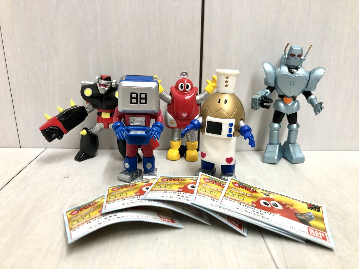  бесплатная доставка * все 5 вид BANDAI Bandai HG гореть .!! Robot темно синий gashapon Complete Robot конга ntsu. сырой Robot Boss Robot mo Glo boteji