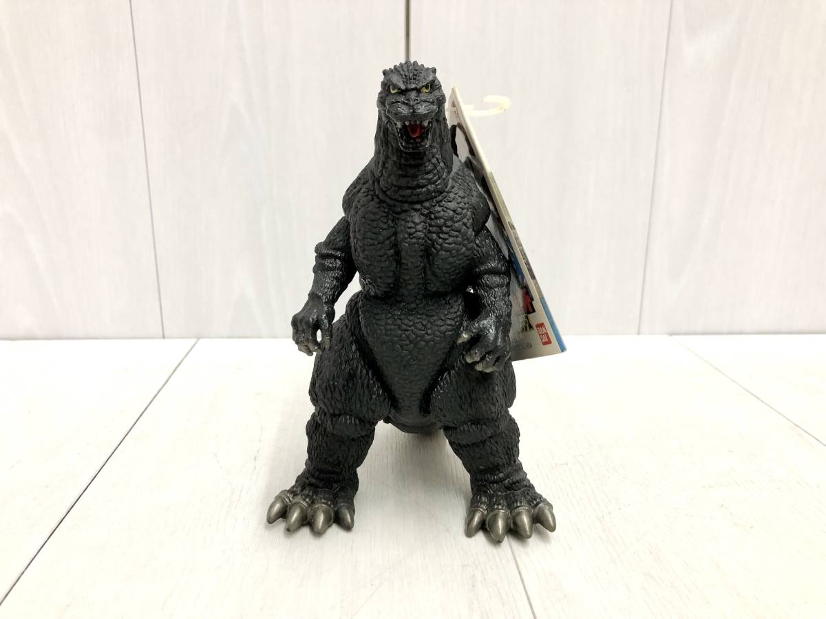 送料無料 ★ BANDAI バンダイ ソフビ 1998 タグ付き ゴジラアイランド 怪獣シリーズ フィギュア ゴジラ 東宝 G-01 フィギュア 絶版 当時物_画像2