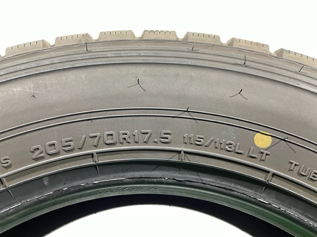 ☆送料込み☆ 205/70R17.5 115/113L LT ダンロップ SPLT21 ミックス