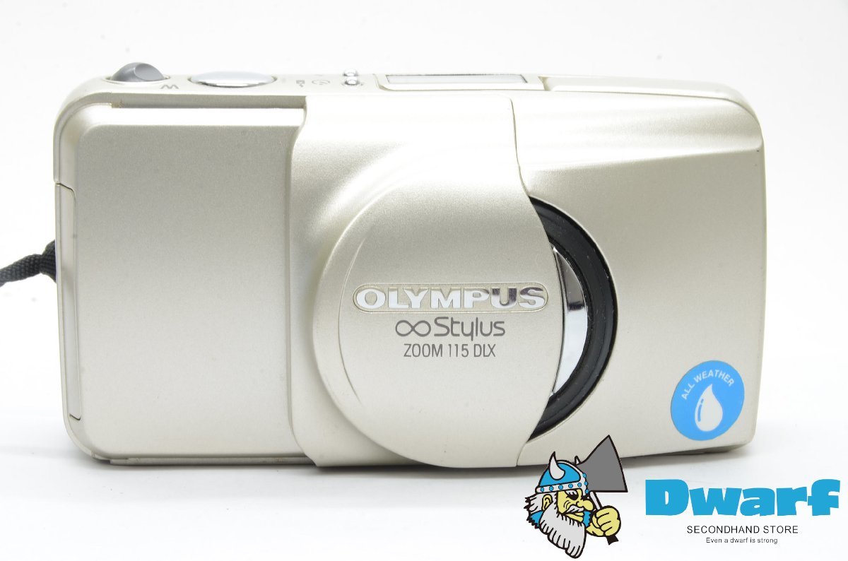 オリンパス OLYMPUS ∞STYLUS ZOOM 115 DLX 35mmフィルムコンパクトカメラ-