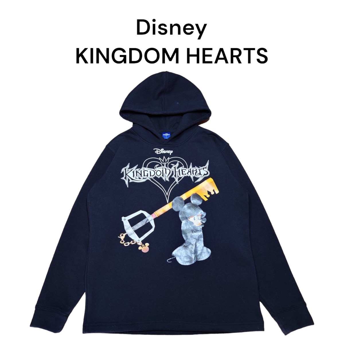 キングダムハーツ　ミッキー　ビッグプリントスウェットトレーナー　Disney
