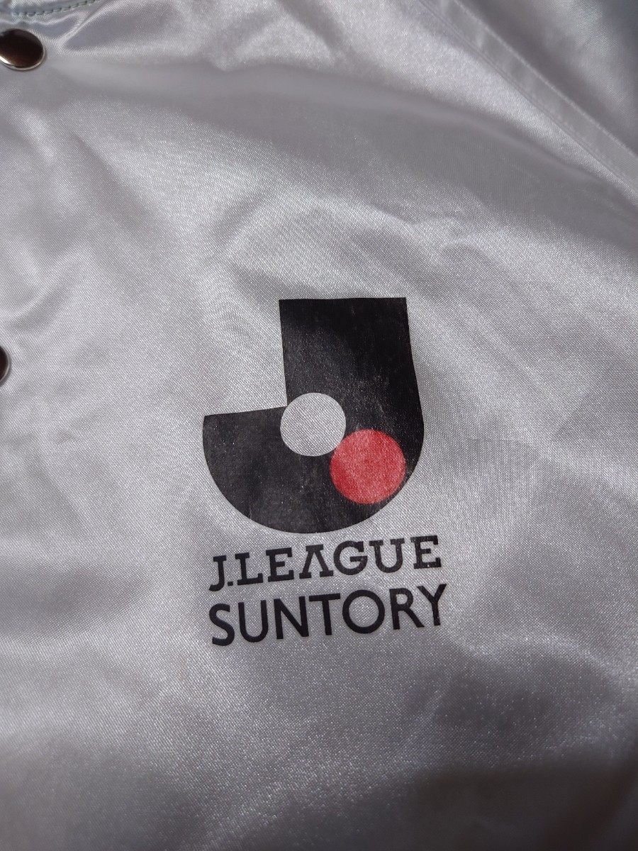 90s Jリーグ ビッグプリント ナイロンスタジャン SUNTORY ミズノ