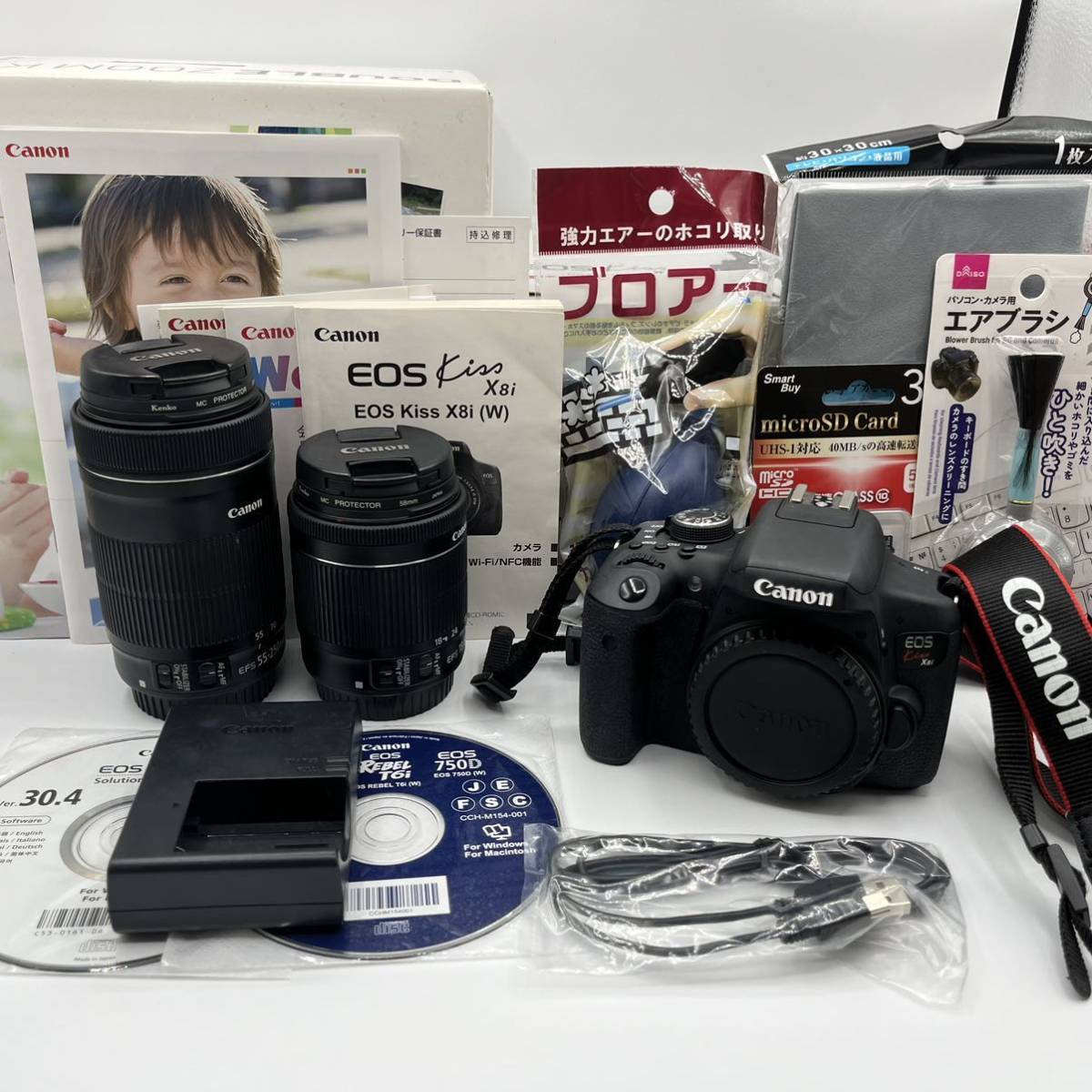 日本に 【付属品完備】Canon EOS SDカード）Wi-Fi エアブラシ オマケ