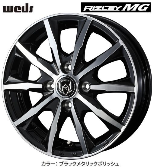 取寄せ品 WEDS ライツレーMG ブリヂストン ニューノ NEWNO 145/80R13インチ AZ-ワゴン MM02 03系 フレアワゴン プレオ ステラ ルクラ_画像7