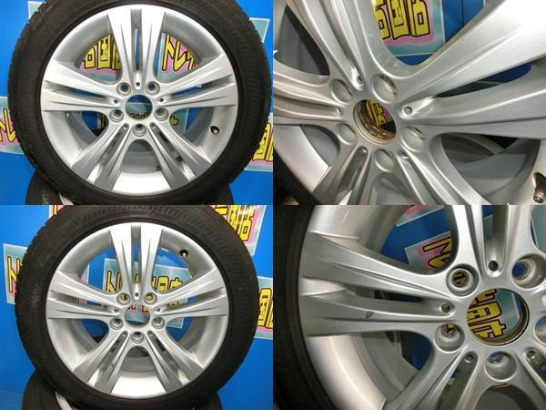 送料無料 中古 ブリヂストン ポテンザ S001 225/50R17 94W BMW純正 ホイール 4本 3シリーズ 4シリーズ X1 3シリーズツーリング_画像7