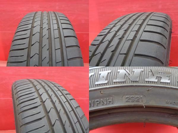 送料無料 新品 ホイール 中古 夏タイヤ 4本セット WINRUN R330 205/50R17 共豊 SMACK REVILA レヴィラ 17インチ 7.0J +48 5H114.3の画像2