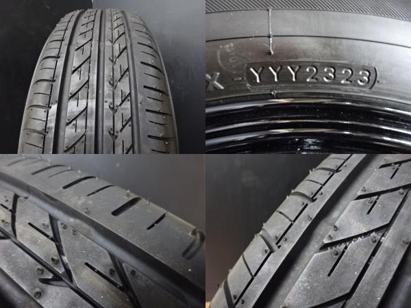 【送料無料】中古 ヨコハマ ブルーアース E50C 185/65R15 88S 新品 MONZA JAPAN ZACK JP-209 15インチ 15-5.5 +43 4H 100 4本セット_画像6