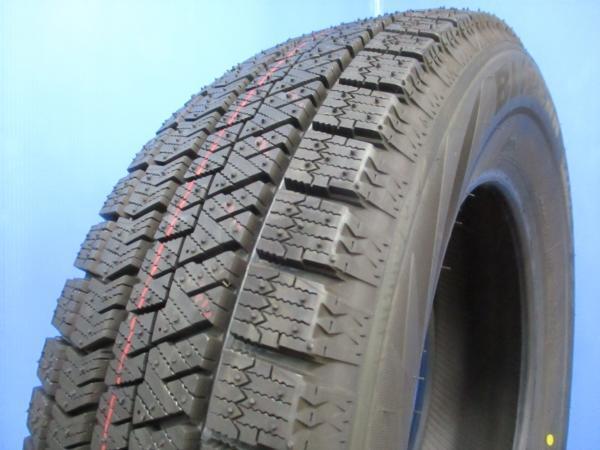 送料無料 4本 新品 ブリヂストン VRX2 145/80R13 スタッドレス タイヤ RIZLEY VS セット 国産 冬 23年製 タント ムーヴ アルト N-BOX モコ_画像8