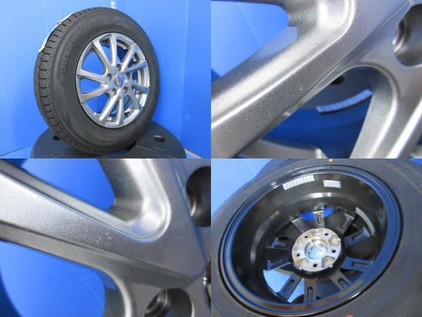 J111G J131G テリオスキッド 4本 15インチ5穴 PCD 114.3 新品 ダンロップ 175/80R15 スタッドレス 冬用 冬タイヤアルミホイールセット_画像6